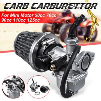 Carburador 19mm con filtro de aire para Dirt Bike y Scooter 50cc-125cc