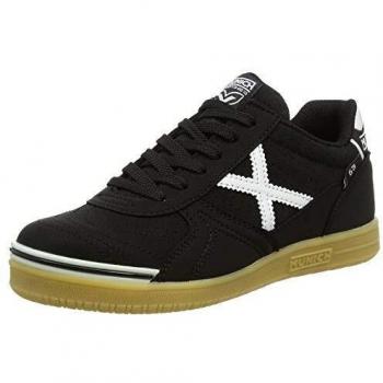 Munich G3 Profit Indoor Game Shoes Men UK 10.5 – Black, White, Brown