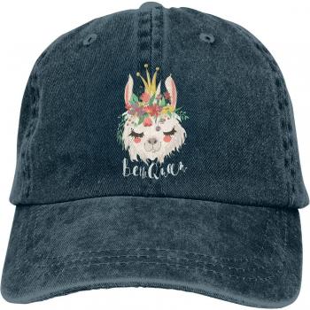 Lightweight Llama Crown Baseball Hat