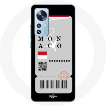 Monaco Plane Ticket Protective Case for Xiaomi Mi 12 / 12X