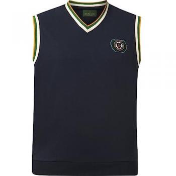 Charles Colby Sweatshirt – EARL NAOMHAM mit Ruderklub‑Patch, dunkelblau