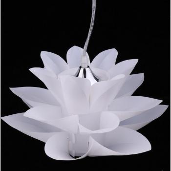 Pendentif 110 cm blanc Lotus – Lustre à monter soi‑même
