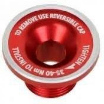 Red Rotor Offset Screw for 3D Cranksets