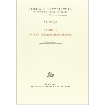 Studies in the Italian Renaissance