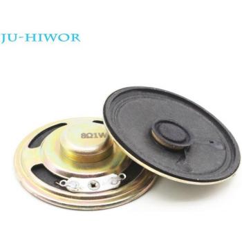 Dual‑Lautsprecher 8 Ω 1 W 57 mm Papierkegel, interner 18 mm‑Magnet, 13 mm Höer – 2‑Pack