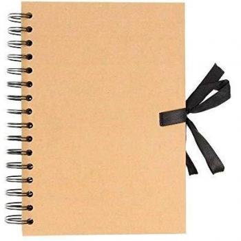 Carnet spiralé kraft A5