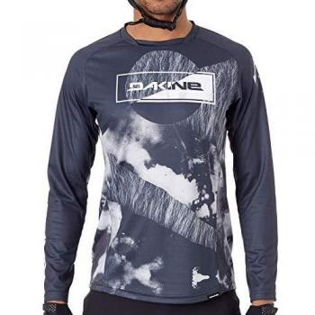 Herren-Team-Trikot Dakine Thrillium – Langarm, Aggy Black, Größe S (2019)