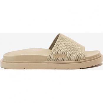 Chanclas Ecoalf Abril, mujer, color taupe, con tira ancha y diseño casual