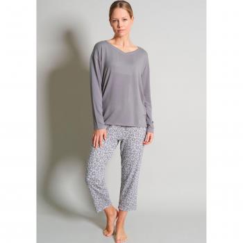 TOM TAILOR Pyjama (2 tlg) mit coolem Animal-Print