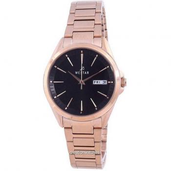Westar Watch Donna Acciaio Inox Nero Oro Rosa 40212