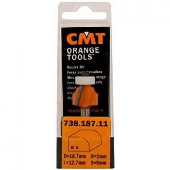 Punte fresa CMT 938.994.11 Zylindrischer Hohlfräser senza lama 82,5x44,4x95,6 R=31,7 Ø12