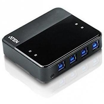 CUC Hub Aten Us434 4 Ports Usb 3.1 Gen1 Partagés Sur 4 Pc/mac