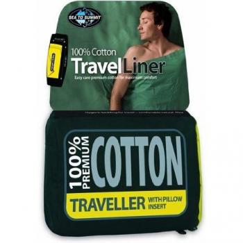 Lenzuolo da viaggio Premium in Cotone Doppio Sea to Summit