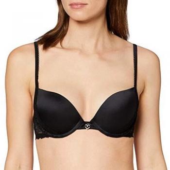 Sassa Damen Push Up BH, Schwarz (Schwarz 500), 75B