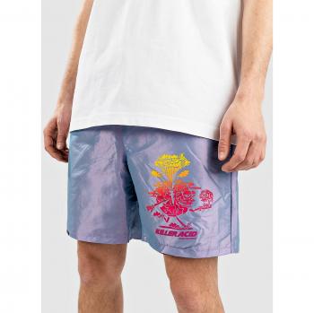 Pantalones Cortos Azul con Efecto Holográfico Killer Acid