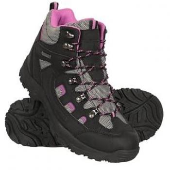 Mountain Warehouse Black Adventurer Damen Wasserdichte Walking Boots