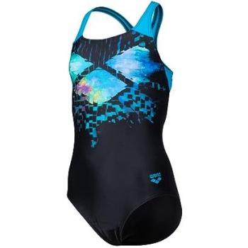 Costume Intero Bambina Multi Pixel