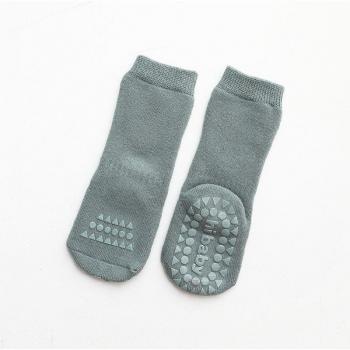 Rubber Sole Knee High Socks for Babies