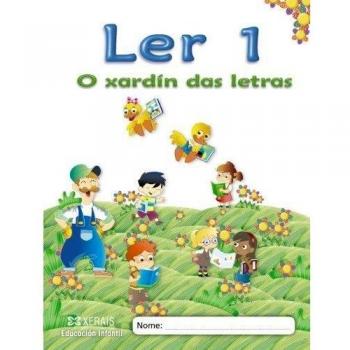 O xardín das letras. Ler 1 (Tapa blanda).