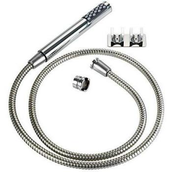 Douchette pour lavabo WENKO Duo 150 cm, inox, système économiseur d’eau