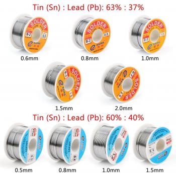 Areyourshop 100g Kolophonium Lotdraht 60/40 63/37 0,5mm bis 1,5mm