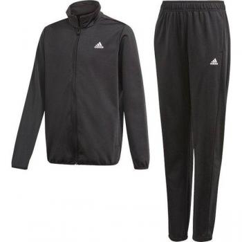 Adidas Essentials Black/White Track Suit for Youth 7-8 Years