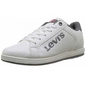 Baskets Levi's Declan L pour Hommes, Coloris Blanc (Sneakers 51), Taille 45 EU