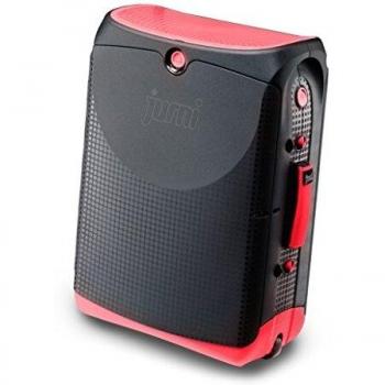 Maleta Jurni, Negro y Rojo Magma 0502-GB01