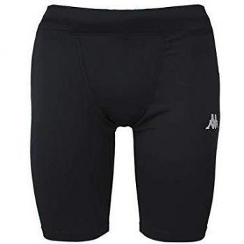 Short de jogging Kappa Livon pour garçon, noir, taille 8 ans