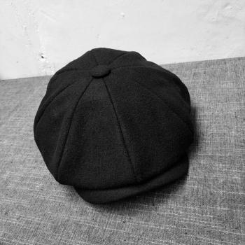 Herringbone Tweed Winter Hat BLM65