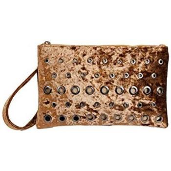 Elegante Pochette Eferri Glamour Fontanars 2×17×28 cm – Donna, Marrone Taupe