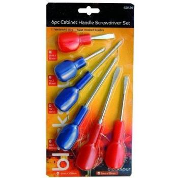 Blackspur Cabinet Handle Screwdriver Set