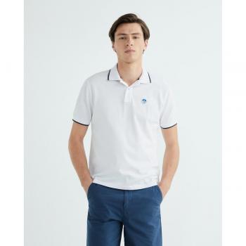 Polo North Sails Colletto e Logo Bianco S
