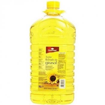 Aceite de girasol refinado Abaco 5 L