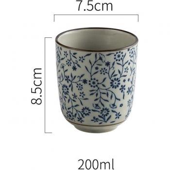Tasse chinoise artisanale en porcelaine