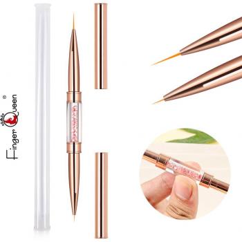 Dual‑Stroke Gel Line Brush