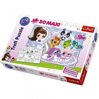 Trefl Puzzle 14409: Littlest Pet Shop Coloré 30 parts