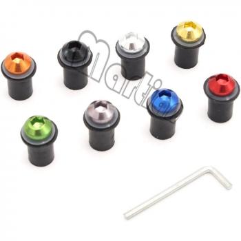 Vis de fixation pour pare-brise moto 5mm K T M EXC 125/250/300/450