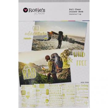 Feuille de Tampons Autocollants CRZCrafter pour Scrapbooking