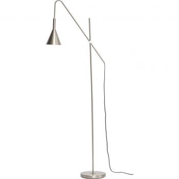 Hübsch Lampadaire métal h167cm argenté Argent 0x0cm