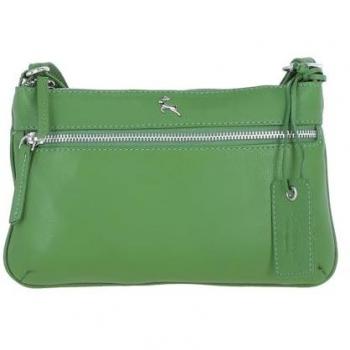 Women's Green Swansea Leather Shoulder Bag