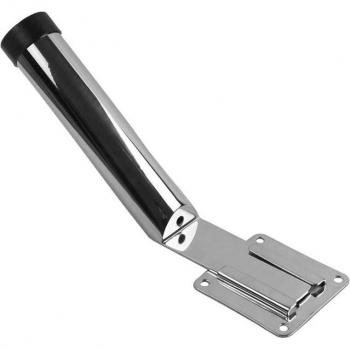 Soporte de caña de pescar desmontable para barco, tobogán de acero inoxidable