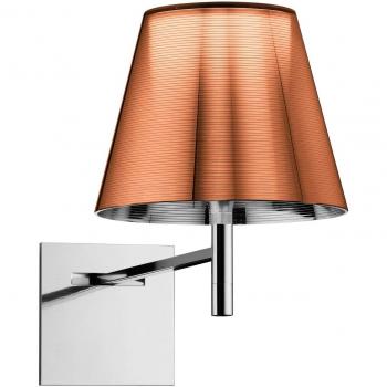 Luminaires Flos Ktribe : applique en plastique avec teinte bronzée