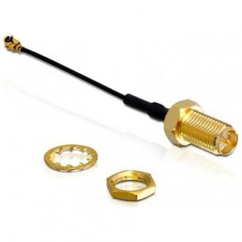 Antenne connecteur SMA 5 cm (M) – Installation Delock WLAN
