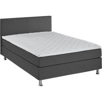 Edison Boxbett von ATLANTIC home collection, grau, mit Matratze und Topper