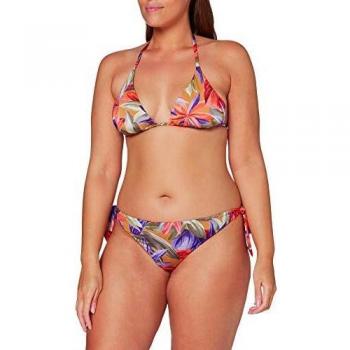 Costume da bagno Emporio Armani Triangle REM.Cups & Brazilian W/Bows, Multicolore