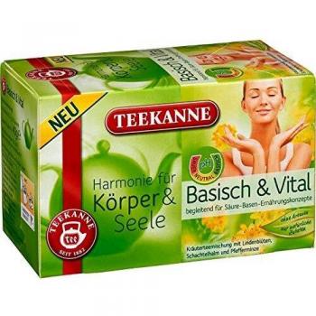 Teekanne Körper & Seele Basisch & Vital, 5er Pack