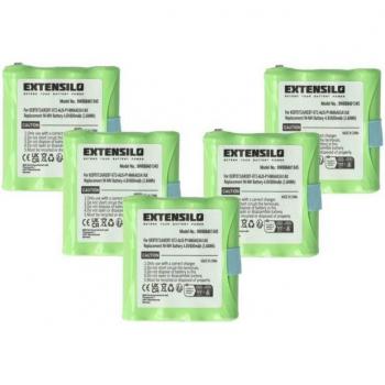 EXTENSILO Kit di Ricambio Kebt‑072‑a 800 mAh