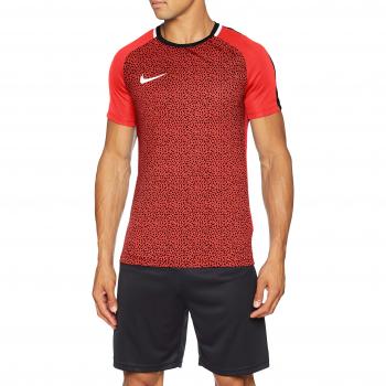 Nike GX2 Herren Dry Academy T-Shirt, XL, Light Crimson/Black/White