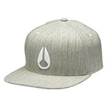 Gorra Nixon Deep Down Ff Athletic Fit Gris Claro